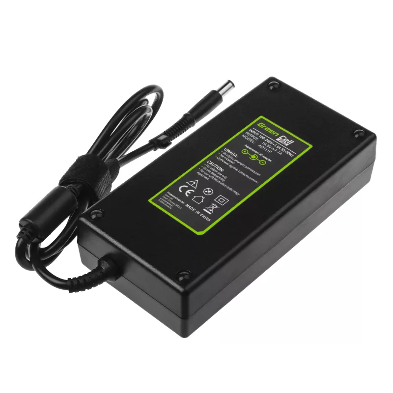 Power adapter Green Cell AD111P 150W 19.5V 7.7A Universal Laptop Adapter Black