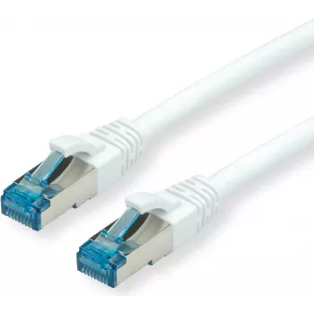 VALUE S/FTP PiMF Patch Cable Cat.6A Kl. EA White 0.15m - FTP - PIMF (21.99.1985)
