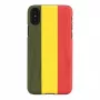 Smartphone case man and wood for iPhone X/XS — Reggae Black, protective hard back cover