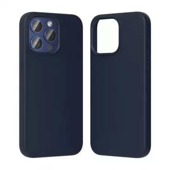 Protective silicone case Vention KUFL0-40 for iPhone 15 Pro Max, blue
