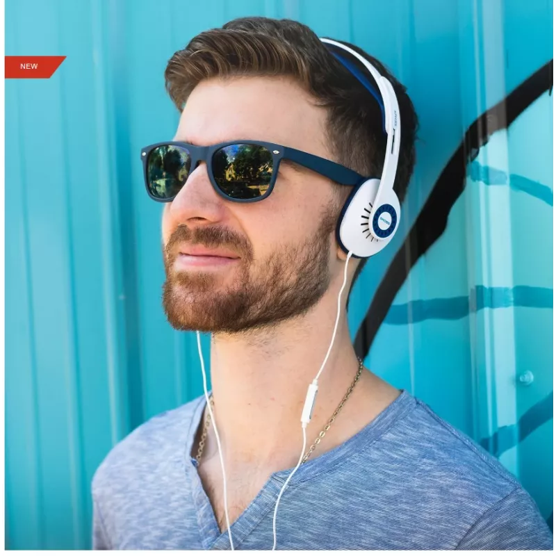 Koss KPH30i Headphones Wired headband Blue, White
