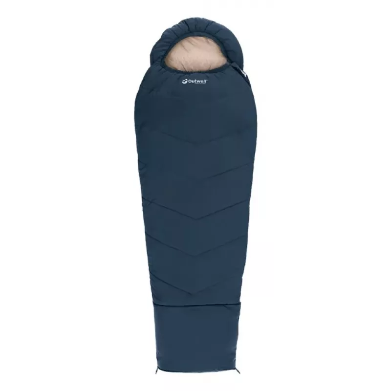 Sleeping bag Outwell Children Mummy Polyester Blue — 1700 mm length, 630 mm width, for users up to 150 cm