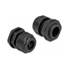 Cable Gland DeLOCK 60369 Black Plastic 2 pcs