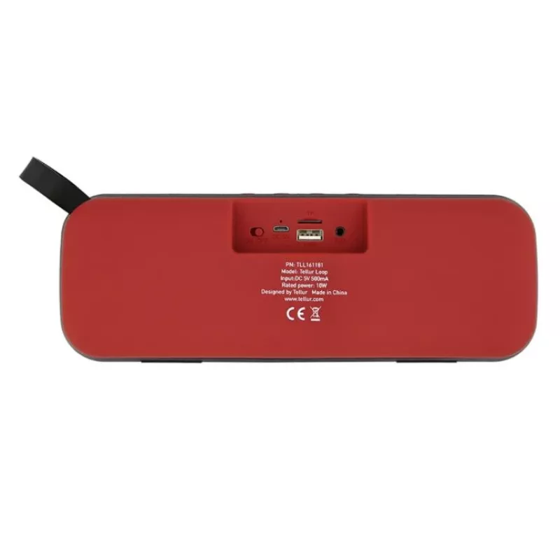 Portable Speaker Tellur Bluetooth Speaker Loop 10W Red