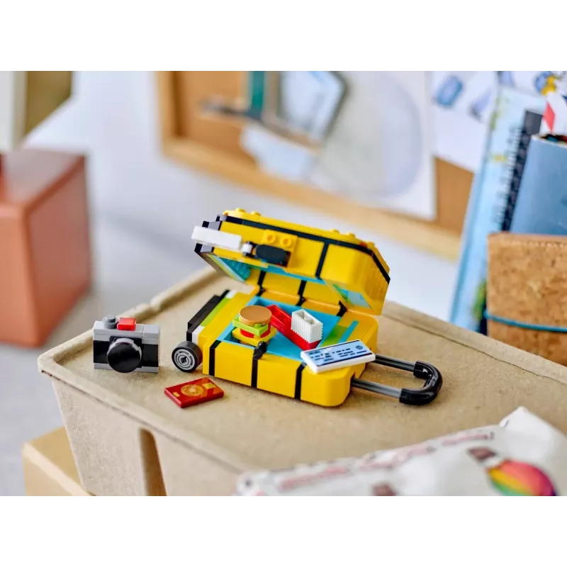 LEGO 40817 Yellow Travel Suitcase
