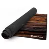 Sharkoon SKILLER SFM12 Wood Gaming Chair Mat, 140 x 100 cm, Brown