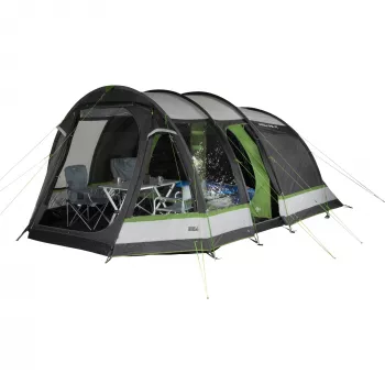 High Peak Bozen 5.0 Family Tunnel Tent (Grey/Green)