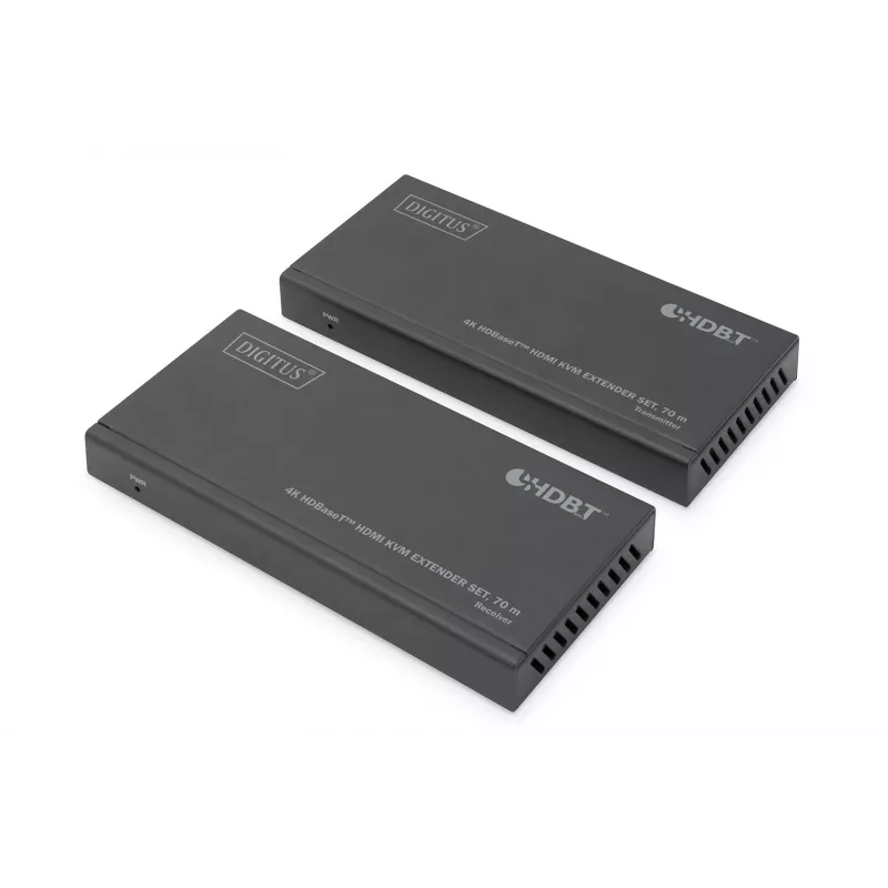 KVM Extender Set Digitus 4K HDBaseT HDMI 70 m Wired