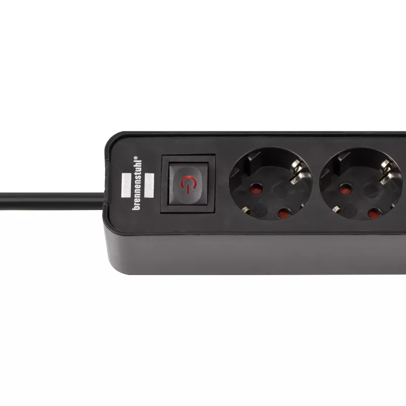 Power Extension Brennenstuhl 1153240106 1.5m 4 AC Outlets Indoor Black