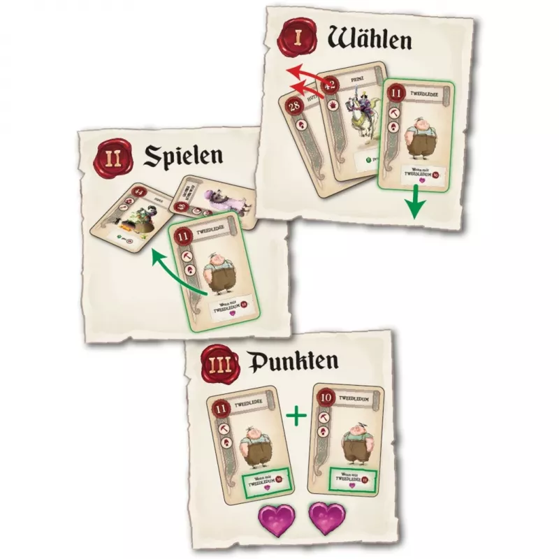 3 Chapters, Card Game