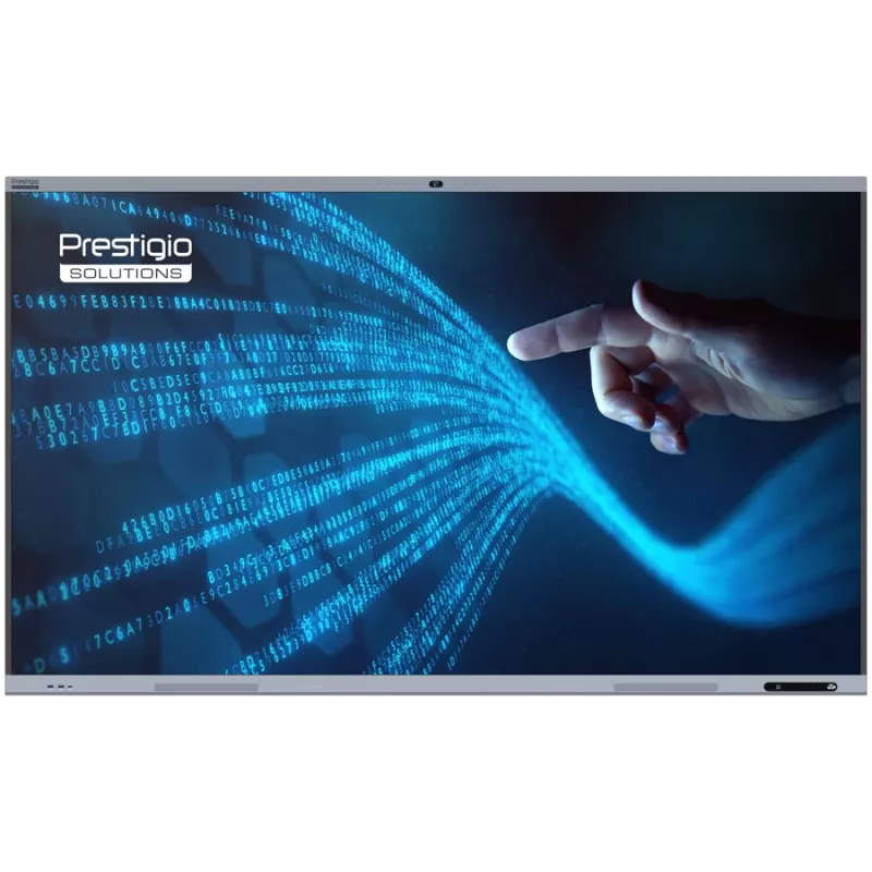 Interactive Multiboard 86 inch Prestigio Solutions Multiboard 86'' Light+ Gen 2, Android 13, 16/128GB, AI Camera
