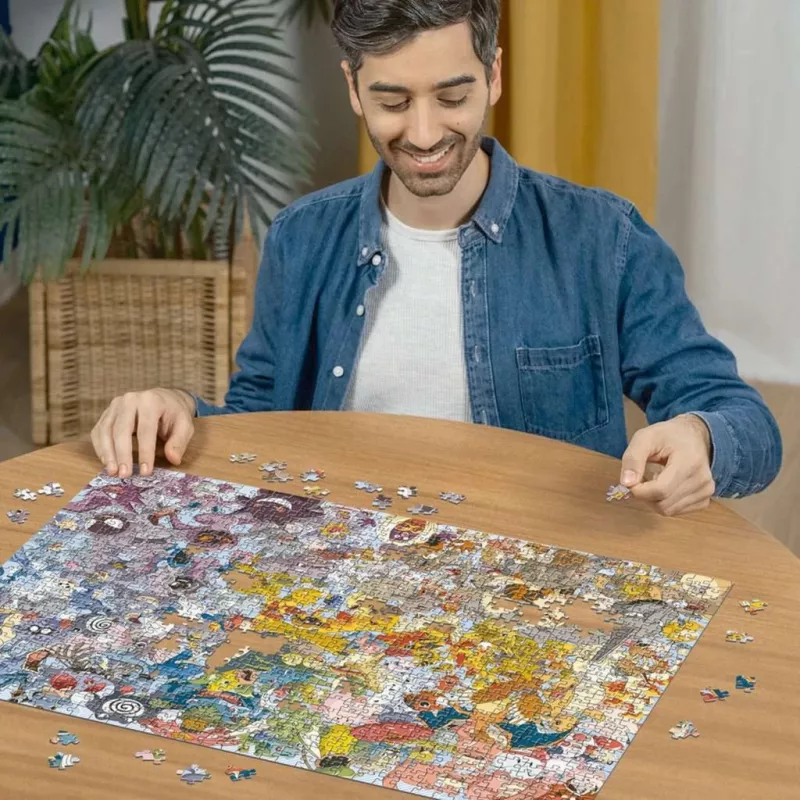 Puzzle 1000 pieces Pokemon Challenge