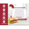 Toaster Beper P101TOS100 2-slice compact design, stainless steel housing, adjustable browning