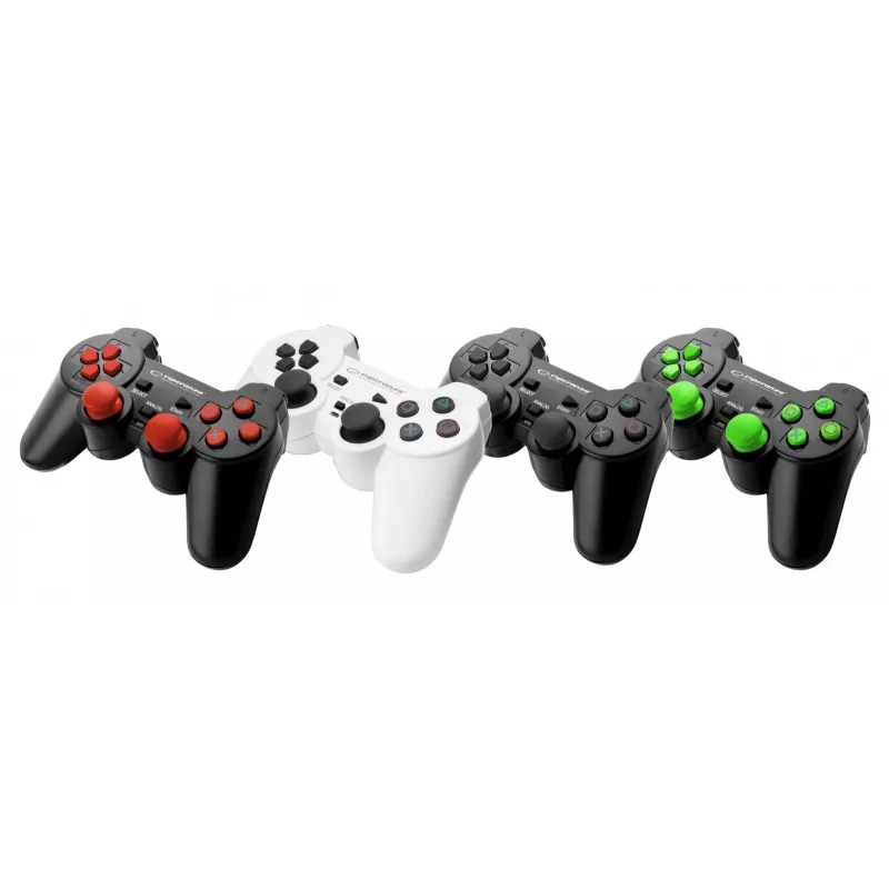Esperanza EGG107K Gaming Controller Gamepad PC,Playstation 3 Analogue / Digital USB 2.0 Black