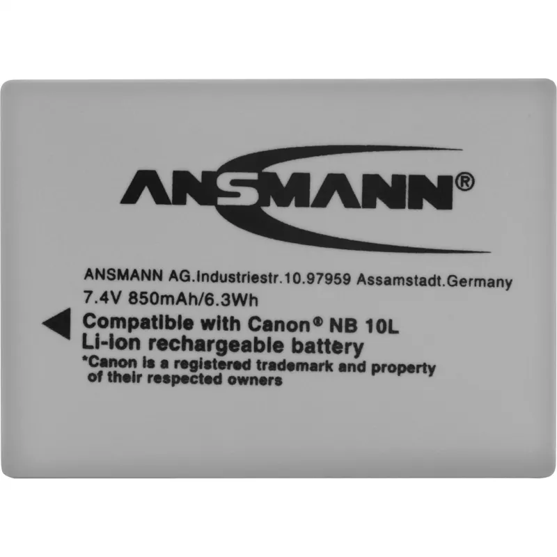 A-Can NB 10 L, Camera Battery compliant with Canon NB 10 L, Retail