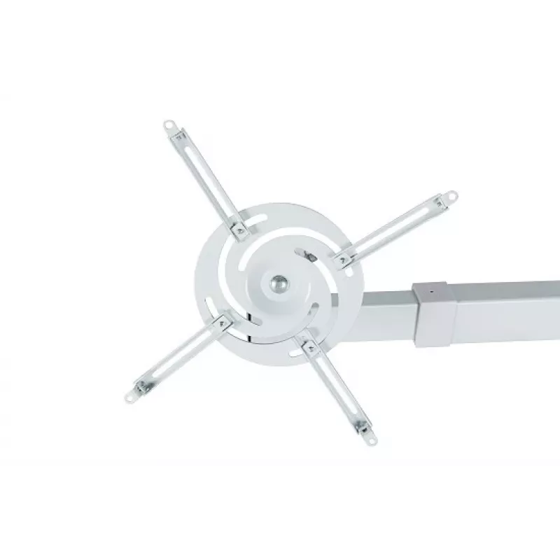 Wall mount AVTEK WallMount Next 1200 — steel, white, telescopic, 360° swivel, tilt ±42°, max load 20 kg