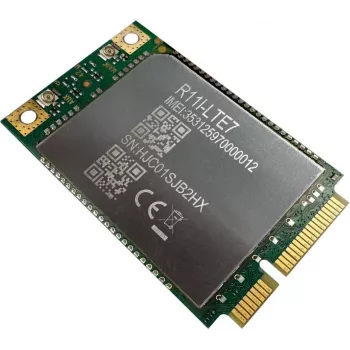MiniPCI-e LTE Modem Card MikroTik R11E-LTE7 — international bands, up to 300 Mbps, LTE Cat7
