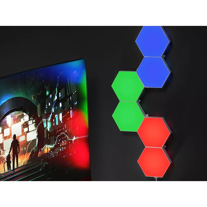 Recessed RGB LED Panel TRACER Smart Hexagon Tracer 47256 Ambience TRAOSW47256