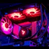 Liquid cooling kit SAVIO VELOX 240 mm Black — 240 mm radiator, 205×450 mm, 2 fans, TDP 250 W