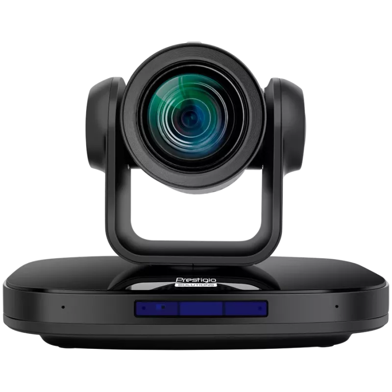 Prestigio video conferencing 4K PTZ camera Alpha — 4K UHD, 8.4MP, PTZ, AI, PoE, HDMI 2.0/USB 3.0/RJ45/3G-SDI (no mic)