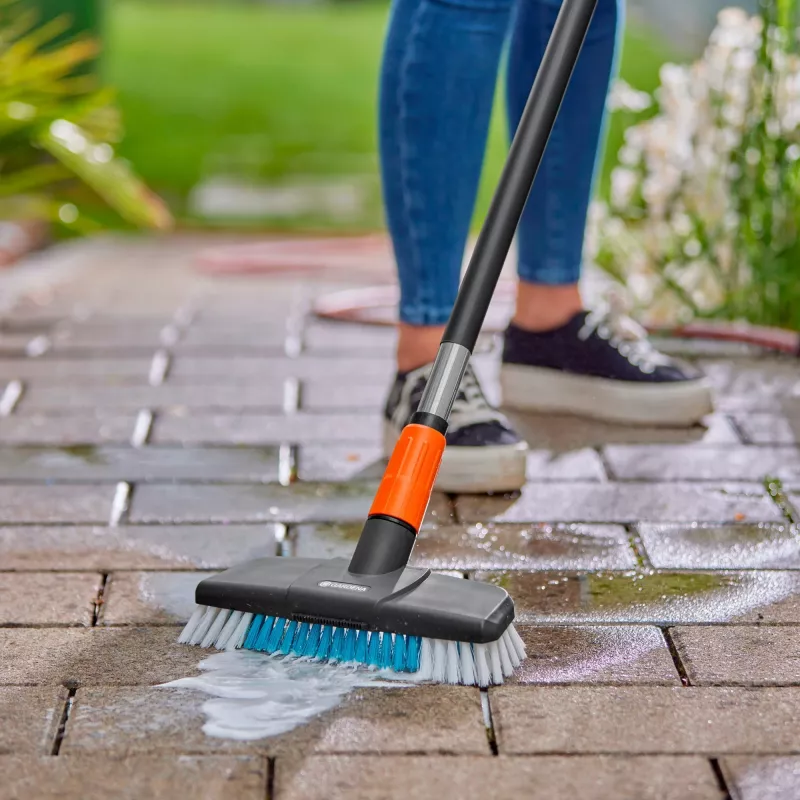 Gardena | Cleansystem washing brush for larger, scratch-resistant surfaces, Hard | 18816-20