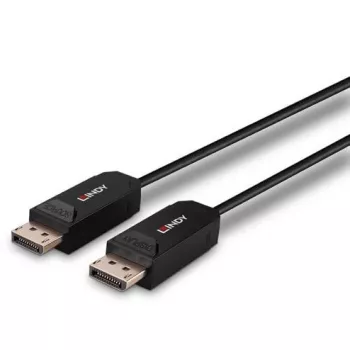 Lindy 50m Fibre Optic Hybrid DP 2.0 UBHR10 Cable