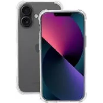 Mobilis R Series for iPhone 16 - Transparent - Soft bag (057033) Tempered Glass Screen Protector