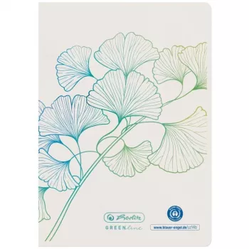 Writing notebook A6 Herlitz GREENline 32 sheets