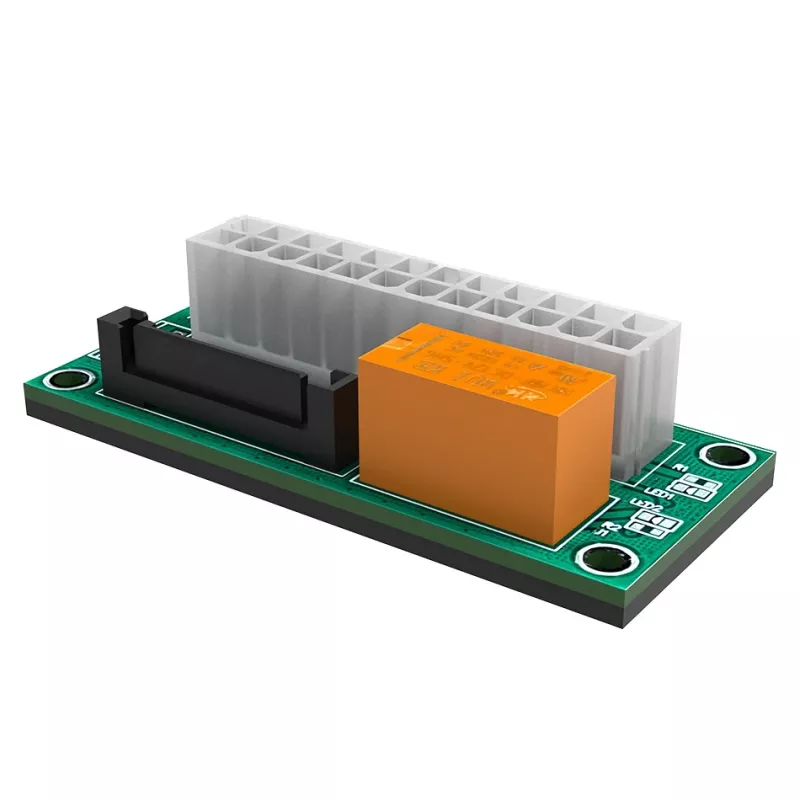 Power adapter board Akasa AK-CBPW28-KT02 24-pin ATX to SATA power connector