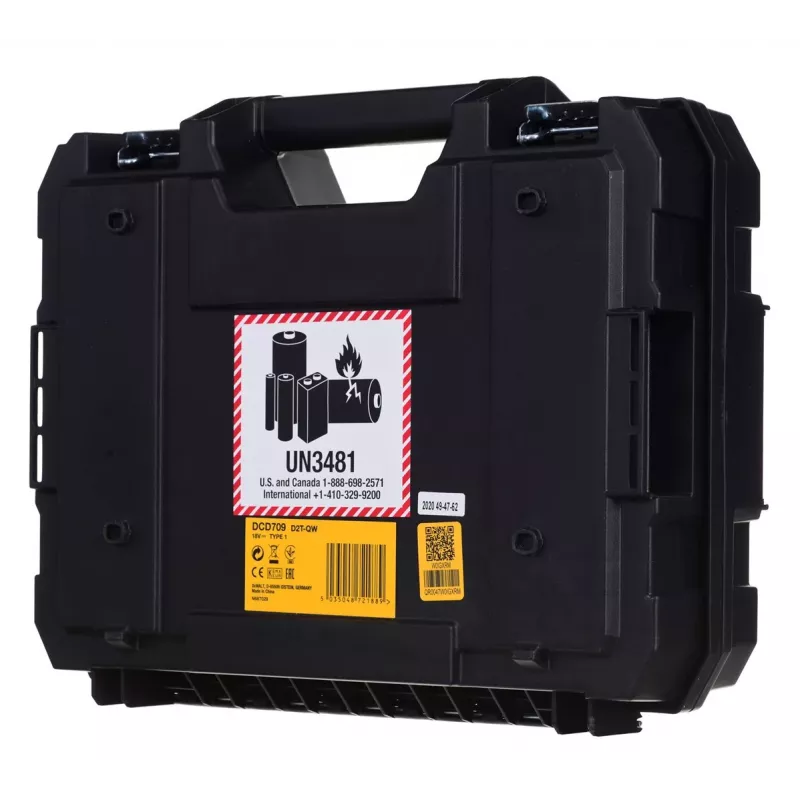 Dewalt DCD709D2T impact wrench with battery and charger
