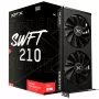 Graphics card XFX Radeon RX 7600 — 8 GB GDDR6, PCIe 4.0, 128-bit, 2x DisplayPort 2.1, HDMI 2.1, 2 fans