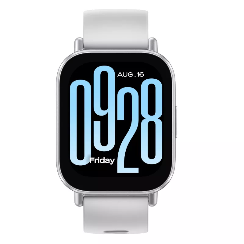Smartwatch Xiaomi Redmi Watch 5 Active — 2 inch (5.08 cm) LCD, 320×385, 470 mAh, silver, TPU band, 42.2 g