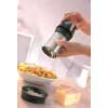 Manual grater spiralizer GEFU 34680, plastic, dishwasher-safe, 161×83×83 mm, black