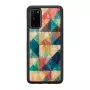 Protective phone case iKins for Samsung Galaxy S20 — Mosaic Black