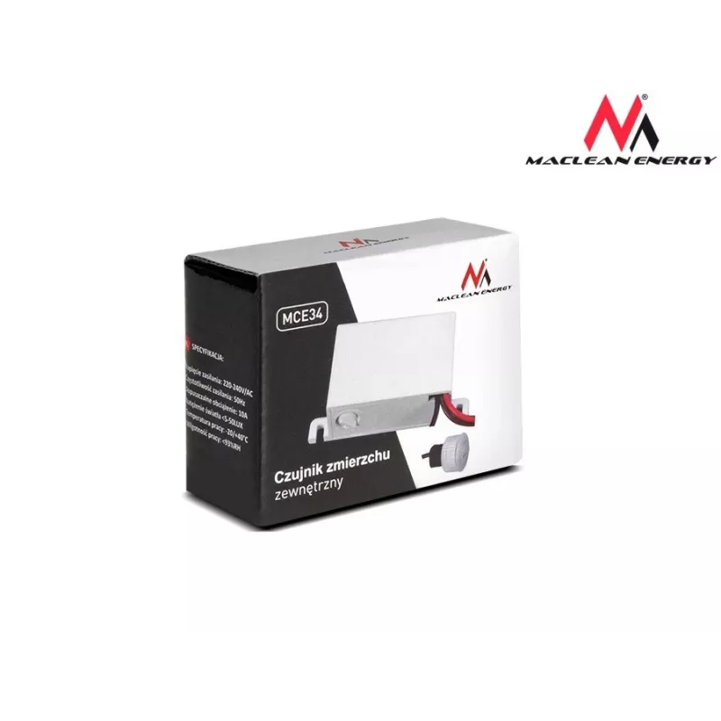 Maclean MCE34 External Twilight Sensor, 2000 W