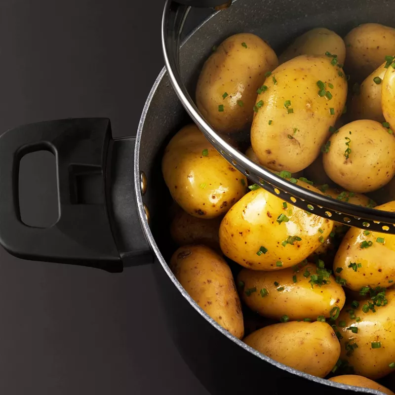 Cookware set Russell Hobbs RH01840EU7 — 4-piece stackable metallic marble
