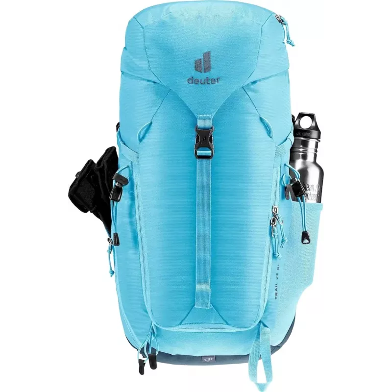 Backpack DEUTER Trail 22 SL women's hiking rucksack, 22 L, lagoon-atlantic, polyester, 990 g