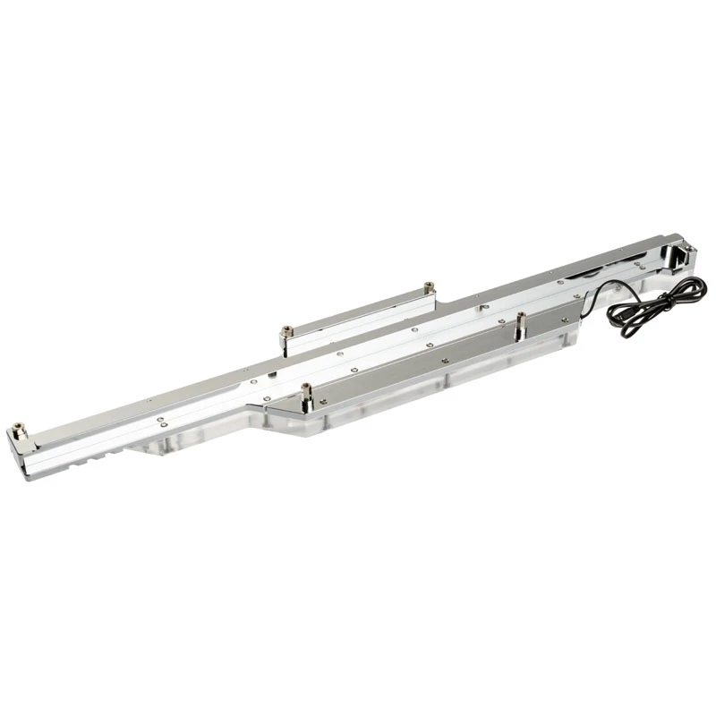 Water block BitsPower BP-MSASDE — acrylic and copper, transparent, includes thermal pads and mounting screws