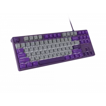 NATEC Fury Gaming Keyboard Kanabo K2 US white-backlit mechanical grey-purple