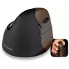 Evoluent VerticalMouse 4 Small - Vertikale Maus - Für Rechtshänder - optisch - 6 Tasten - kabellos - 2.4 GHz - kabelloser Empfänger (USB)