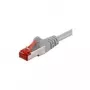 Wentronic Goobay CAT 6 Patch Cable, S/FTP (PiMF), Grey, 3 m - LSZH Halogen-Free, Copper (50888)