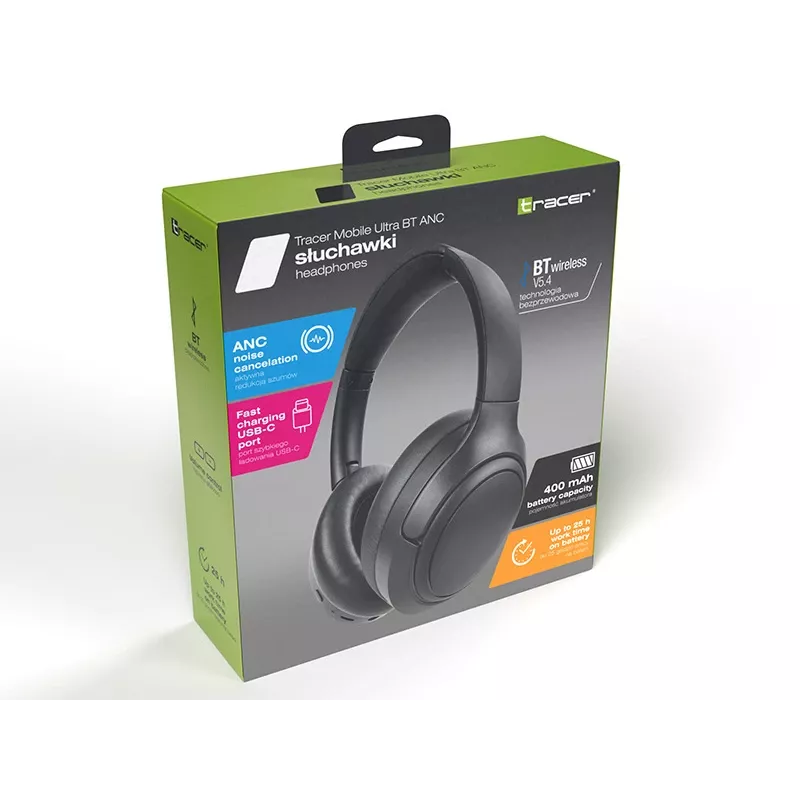 Tracer 47786 Mobile Ultra BT 5.4 ANC Headphones