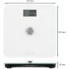 Electronic personal scale Profi-Care PC-PW 3112 — 180 kg capacity, 100 g accuracy, 310×310×44 mm, LCD display