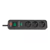 Brennenstuhl Eco-Line - Surge Protection - output connectors: 3 - Anthracite (1158810315)