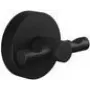 tesa Coat Hook 40564-00000-00 MOON BLACK Number of Hooks: 2 (W x H x T) 50 x 53 x 65 mm Metal Black (matte) 1 pc(s) (40564-00000-00)