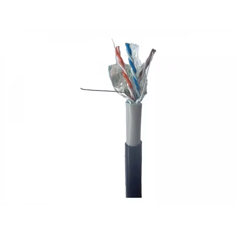 Networking cable Gembird FPC-6004GE-SO-OUT 305 m Cat6 F/UTP Black