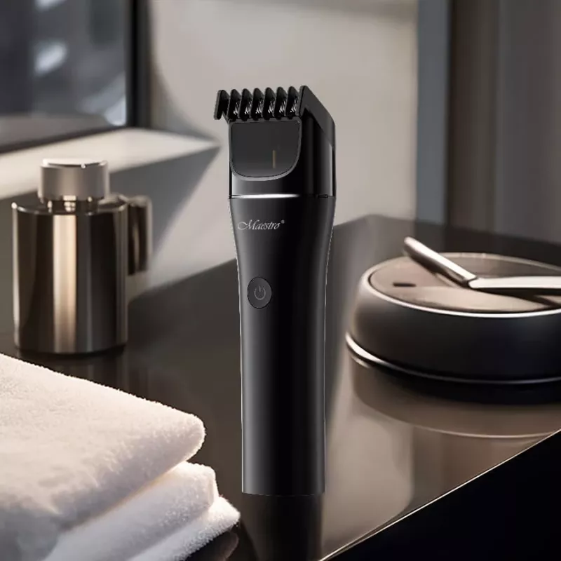 Cordless hair trimmer Maestro MR-641, ceramic blade, USB rechargeable, 1200 mAh, 45×155×30 mm