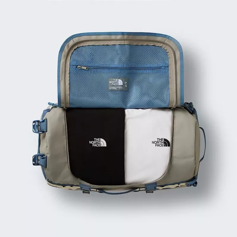Travel bag The North Face Base Camp Duffel S - stone slab/granite grey