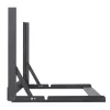 Rackmount open frame 6U 19 inch SILVERSTONE SST-RK06U-OF desktop rack silver