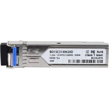 BlueOptics SFP-GIG-BX-U-BO Fibre Optic Network Transceiver Module 1250 Mbit/s (SFP-GIG-BX-U-BO)